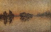Paul Signac Sunset oil on canvas